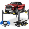BENDPAK HDSO14AX 14,000 lbs Alignment Lift - RBJ7000 Rolling Air Jack - Airline Kit