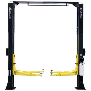 APlusLift AP-12SR 12,000 lbs Two-Post Overhead Direct Drive Car Lift – Single Release, 3 Year Warranty