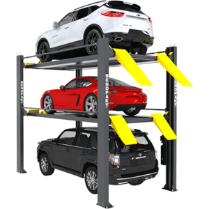 HD-973PX Tri-Level Parking Lift – 9,000 & 7,000 lbs Capacity, Extended, High Lift