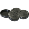 Tuf-Pads (Round) Set of 4 – Slip-Over Polyurethane Replacement Pads (5700227)