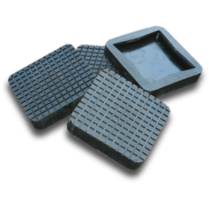 Rubber Lift Pads (Square) Set of 4 – Slip-Over Polyurethane Replacement Pads (5700217)