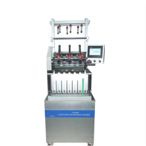 Lab Ring Spinning Frame – Delta PLC, Servo Motor, S/Z Twist, Touchscreen Control