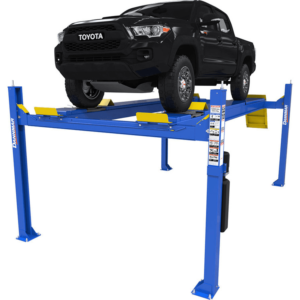 DANNMAR D4-12A 12,000 lbs Capacity Alignment 4-Post Lift – Includes Slip Plates & Turnplates